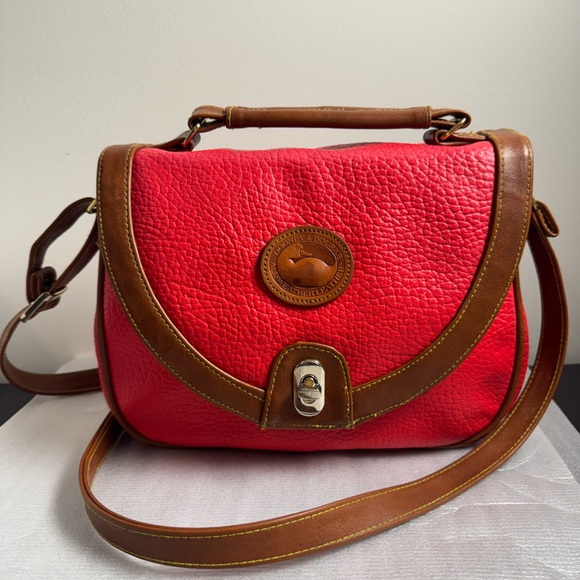 Dooney & Bourke Handbags - Dooney & Bourke Vintage All-Weather Leather duck REHAB bag
